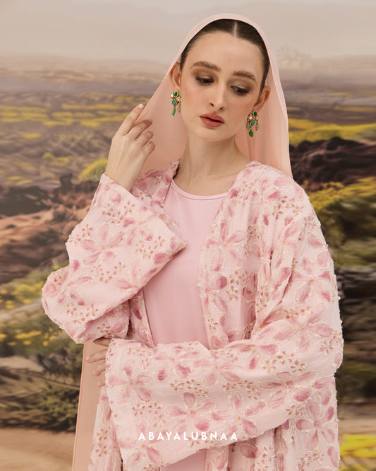 Arabella Abaya in Pink