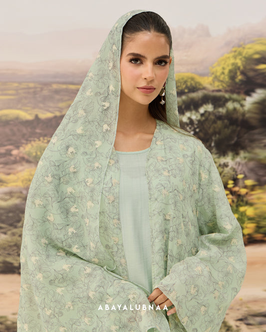 Asteria Abaya in Green