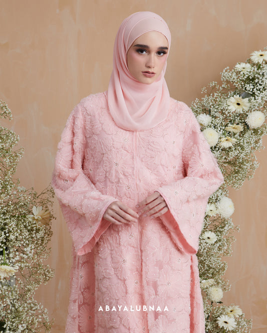 Camellia Abaya in Pink