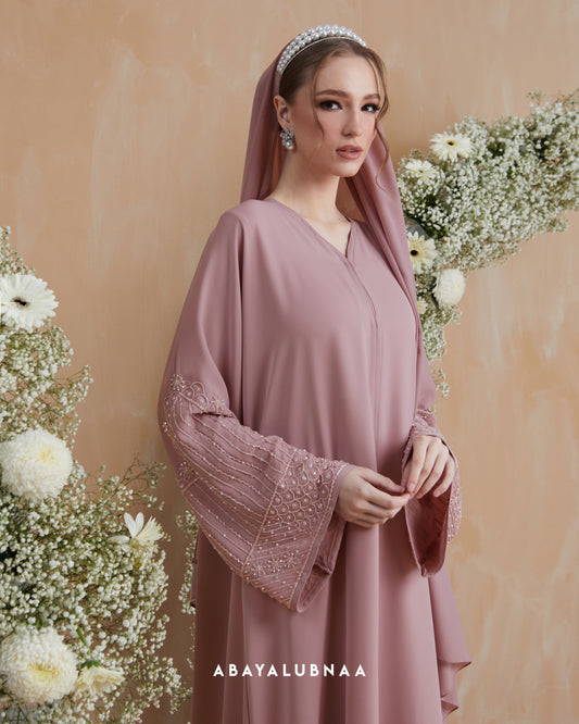 Daffodil Abaya in Pink