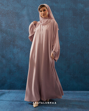 Diane Abaya in Baby Pink