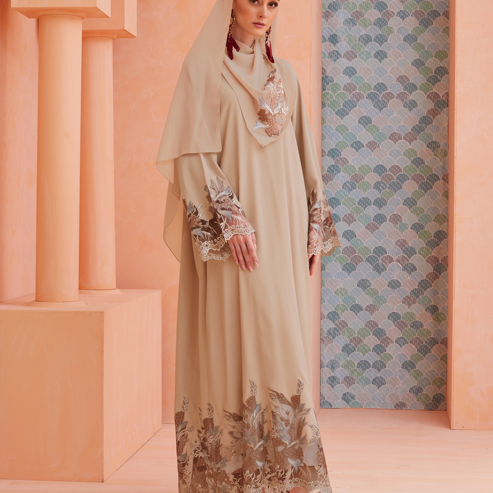 Eliza Abaya in Light Brown