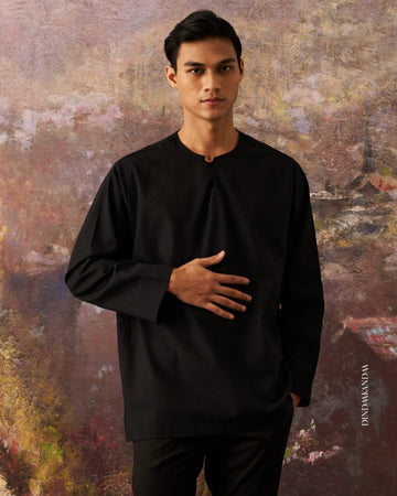 Fareed KURTA in Black