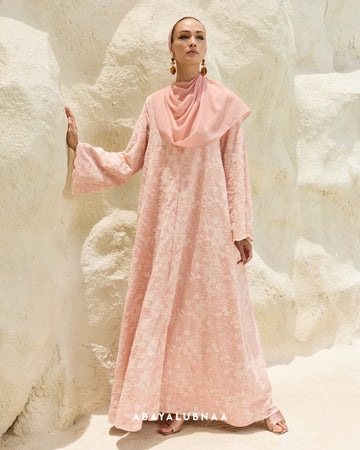 Fatma Abaya in Pink