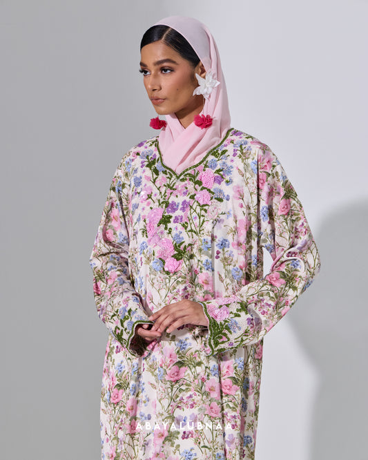 Galabiya Luxe in Peony