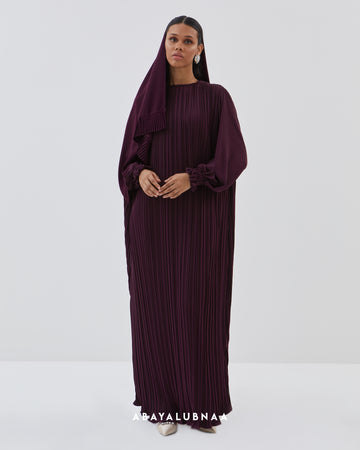 Galbi Abaya in Purple