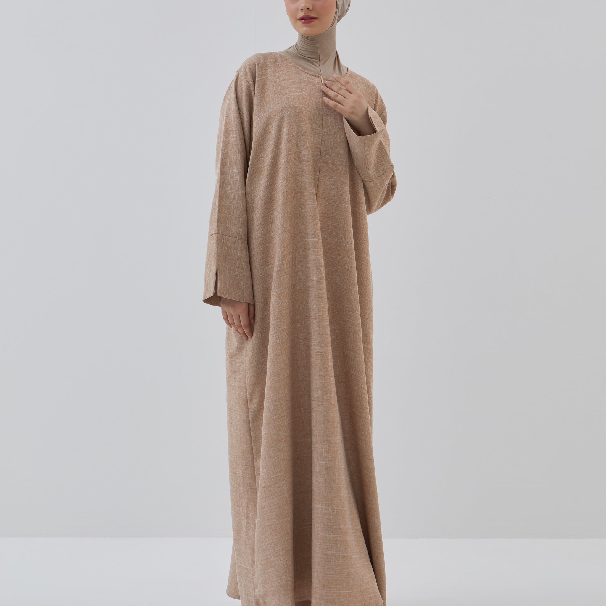 Khadija Abaya in Brown