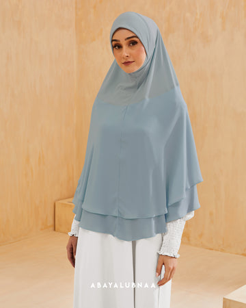 Khimar Zehra Powder Blue