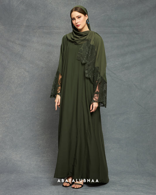 Lateefa Chic in Forest Green