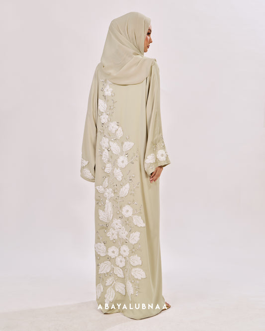 Maleeha Abaya in Green