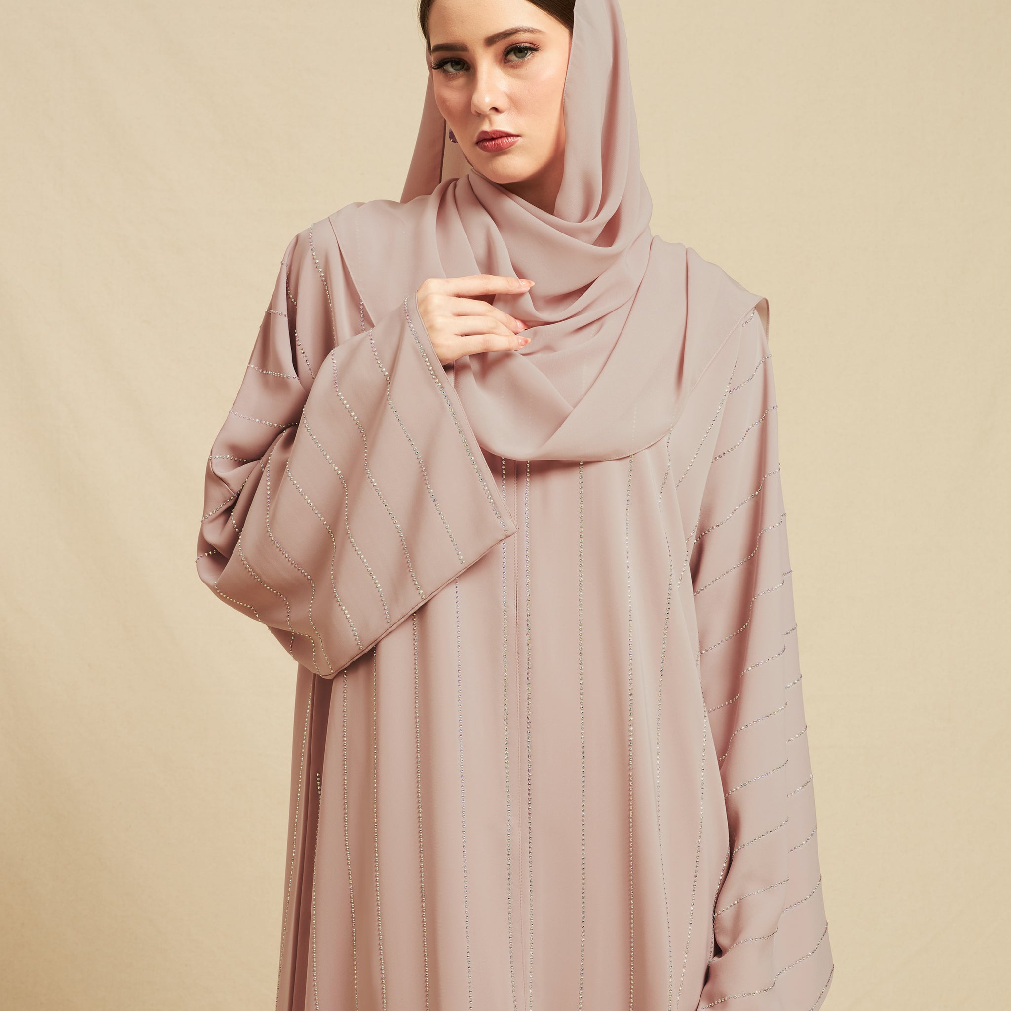 Miranda Abaya in Rose Quartz