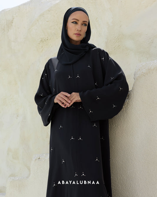 Nawal Abaya in Navy Blue