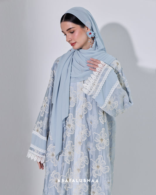 Nayla Abaya in Blue