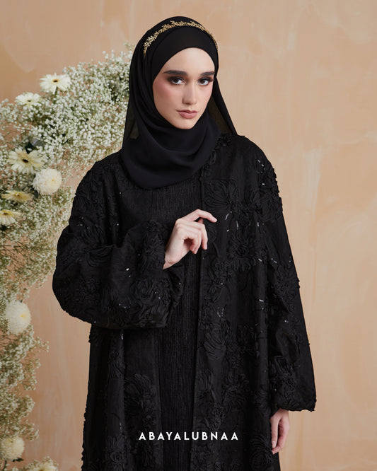 Peony Abaya in Meteorite