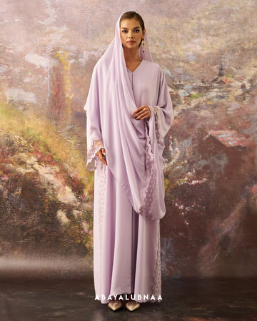 Priyanka Abaya in Lilac Purple