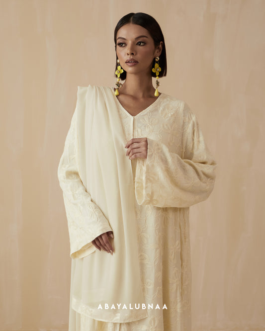 Rabia Abaya in Yellow