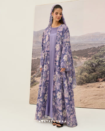 Rosalie Abaya in Purple