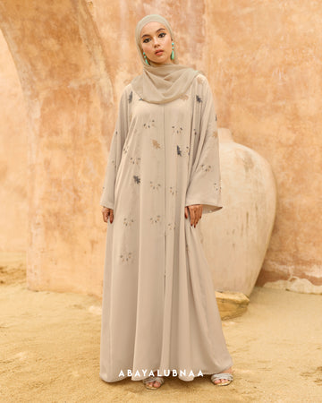 Samaya Abaya in Grey