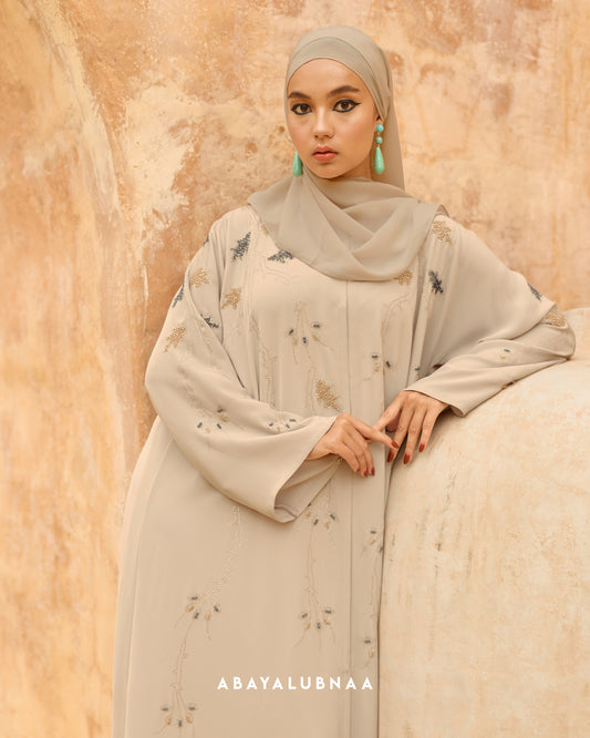 Samaya Abaya in Grey