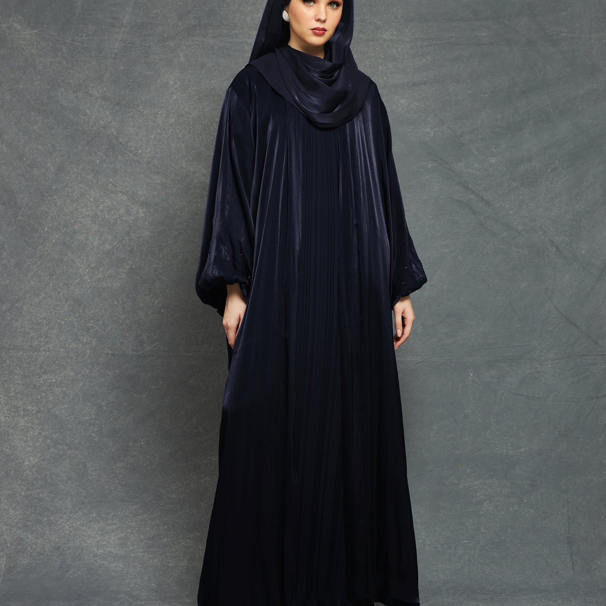 Valentina Abaya in Navy Blue