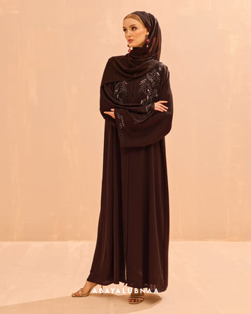 Yasmine Abaya in Rich Brown