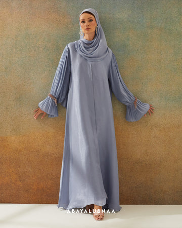 Zandra Abaya in Dusk Blue