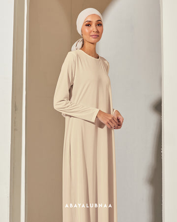 Long Sleeve Inner in Beige