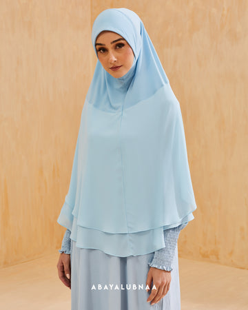 Khimar Zehra in Soft Blue