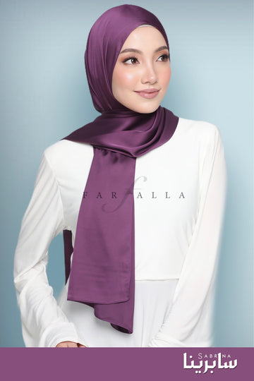 Sebrina Shawl in Purple Plum